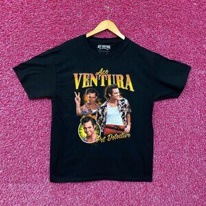 Ace Ventura Pet Detective Movie Graphic Design T-Shirt Large